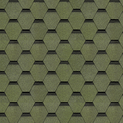 Гибкая черепица Docke PIE EUROPA коллекция КАRАТ Зеленый 3,0м2/уп фото Центр Металлокровли