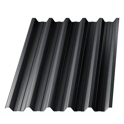 Профнастил С-44 RAL 7024 Серый Графит Стальной Бархат 0.50 мм ГОСТ