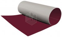 Лист гладкий RAL 3005 Красное Вино ширина 1,25м плоский, рулонная сталь толщиной 0,65мм