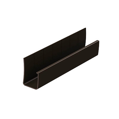 Гибкий J-профиль (3,80) Шоколад Дёке фото Центр Металлокровли