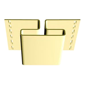 Н-профиль FineBer Шампань 3,05м. (уп. 16 шт.) фото Центр Металлокровли