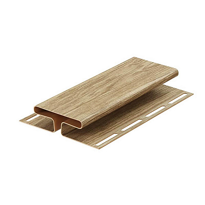 H-профиль (3,05) ДЁКЕ LUX Кедр (45 шт./уп.) фото Центр Металлокровли