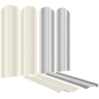 Штакетник (евроштакетник) ЭКО-М 95мм RAL9003 Белый для забора